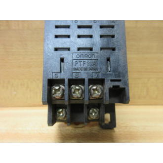 Omron PTF-11A Relay Socket PTF11A - Used