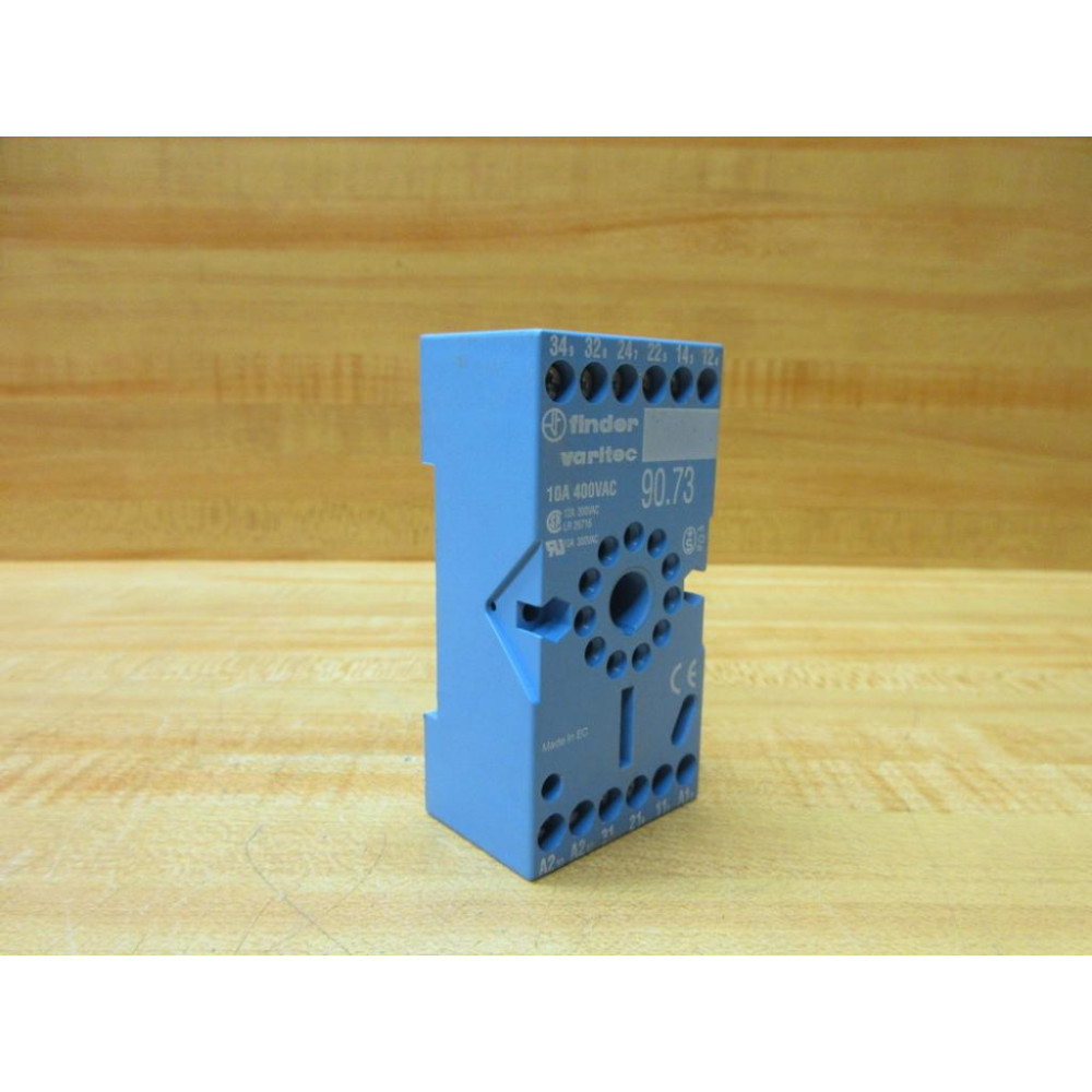 Finder 90.73 Relay Socket 9073 - Used