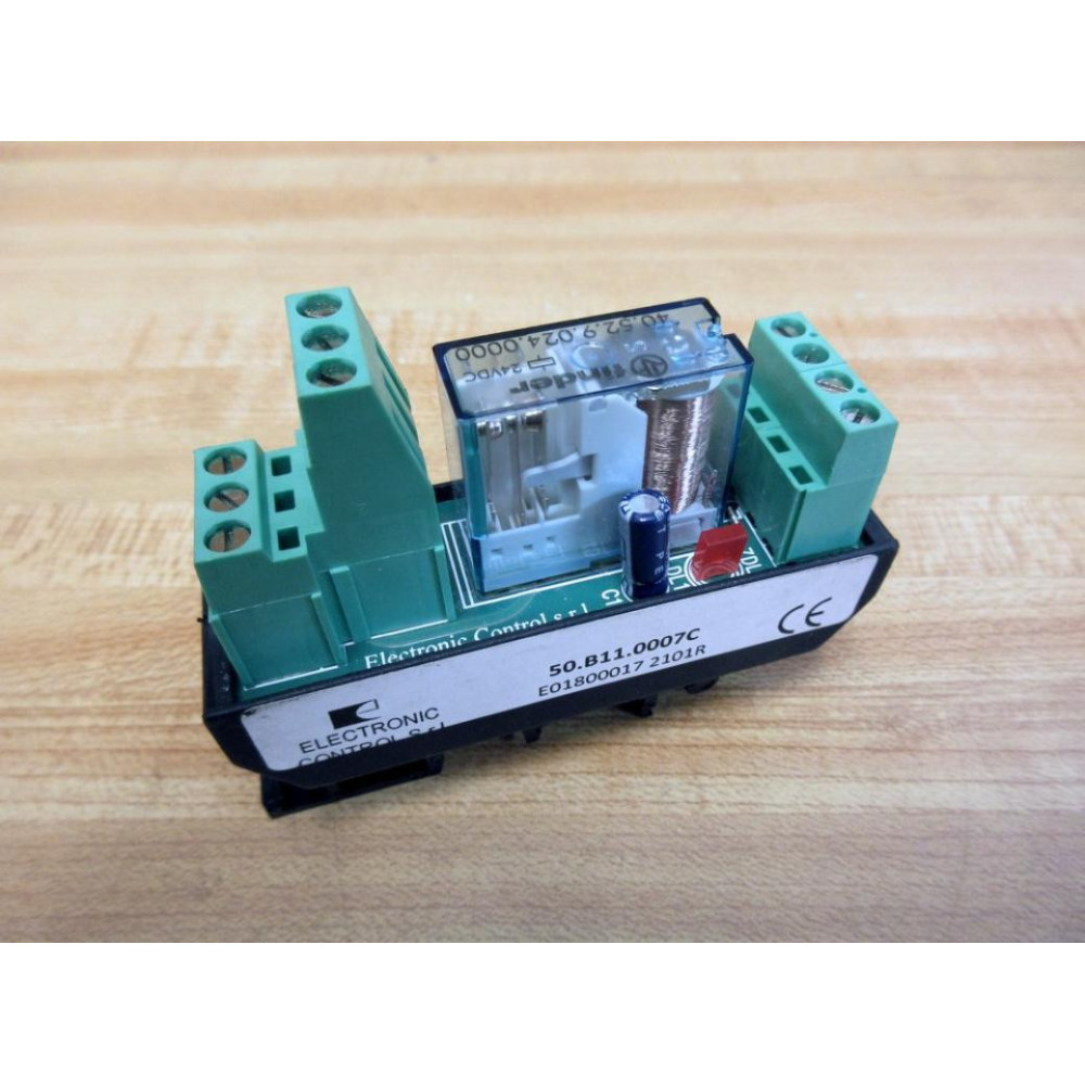 Electronic Control SRL 50.B11.0007C DIN Rail Terminal BlockModule 50B110007C - New No Box Electronic Control SRL 50.B11.0007C DIN Rail Terminal BlockModule 50B110007C - New No Box