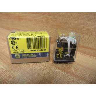 Square D 8501-RS4P14-V20 Relay 8501RS4P14V20 Series C