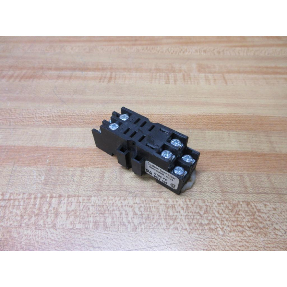 Custom Connector GT08-PC Relay Socket GT08PC - Used