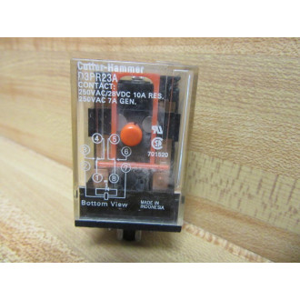 Eaton D3PR23A-120V AC Cutler Hammer Relay D3PR23A-120VAC - Used