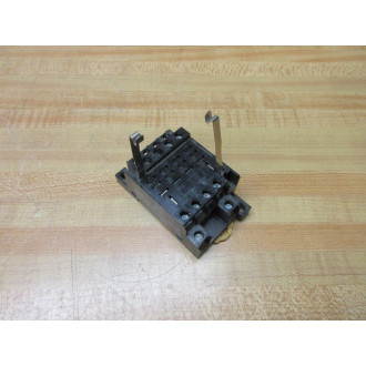 Omron PTF14A-E Relay Socket PTF14AE WMetal Retainers - Used