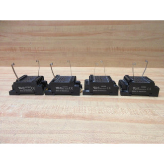 Omron PTF14A-E Relay Socket PTF14AE WMetal Retainers - Used