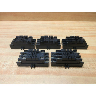 Dayton 5X853B Relay Socket Base WOut Screws (Pack of 5) - Used