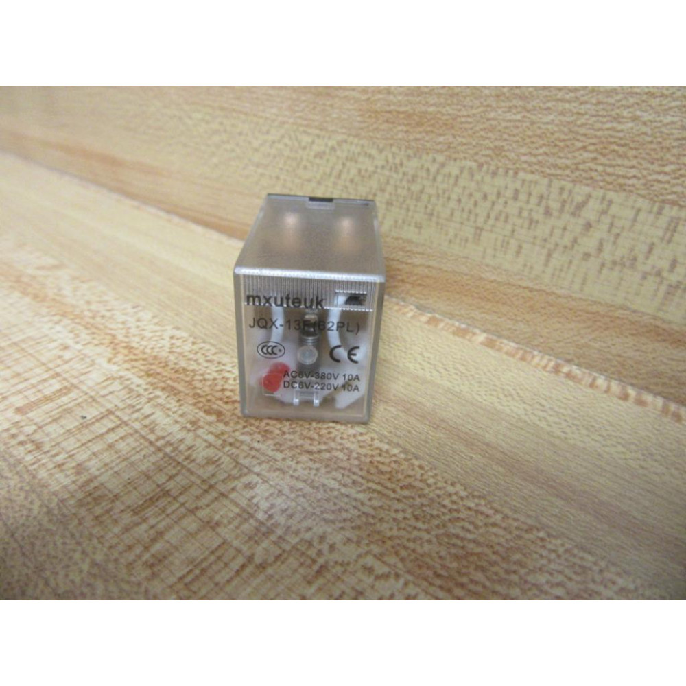 Mxuteuk JQX-13F (62PL) AC110V Relay JQX-13F (62PL) - Used