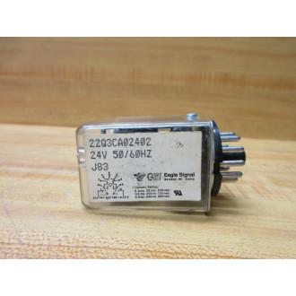 Eagle Signal 22Q3CA02402-24V AC Relay 22Q3CA02402 - New No Box