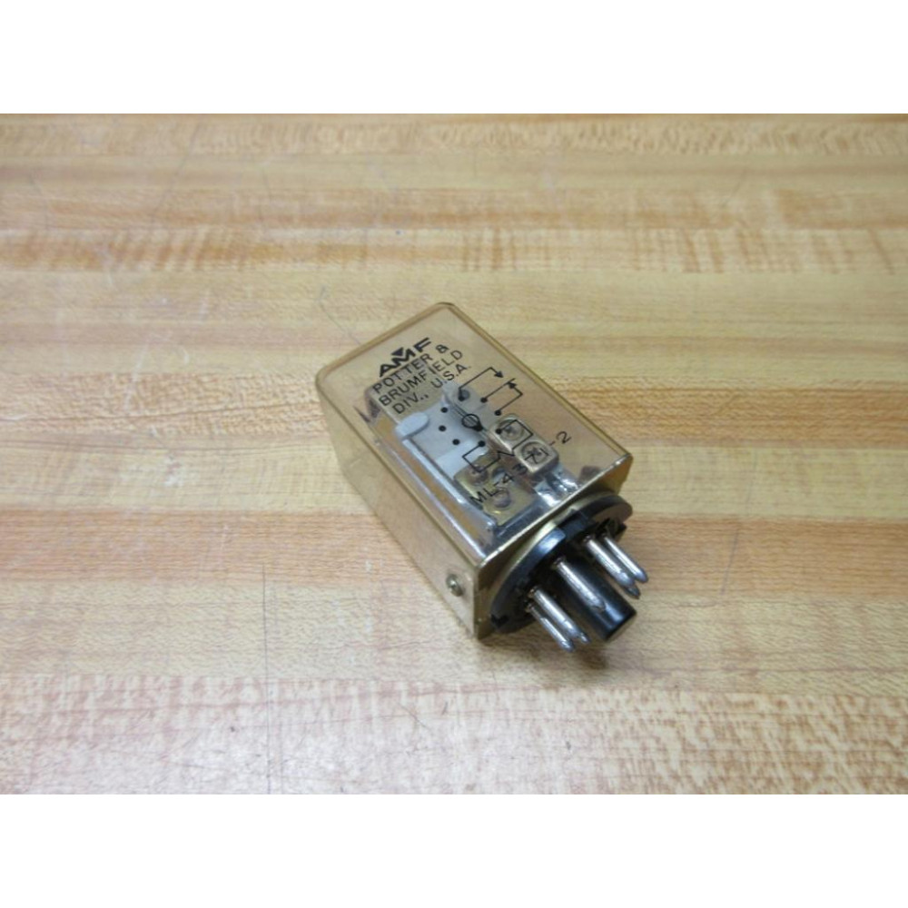 Potter & Brumfield ML-4371-2 AMF Relay ML43712 - Used