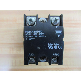 Carlo Gavazzi RM1A48D50 Relay RM1A48D50 wDIN Rail Mount - Used