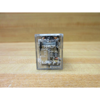 Mind Electric HH52P-L-24V AC Relay HH52P-L-24V AC - Used