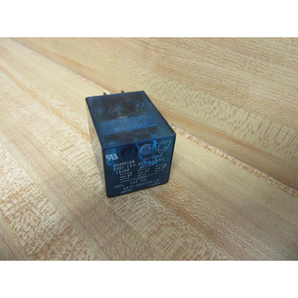 Guardian Electric A410-366358-13 Relay 1515P 24VDC - Used