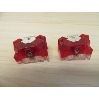 Square D 9001-KA3 Contact Block 88002 Series J (Pack of 2) - Used