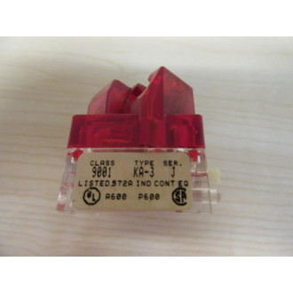 Square D 9001-KA3 Contact Block 88002 Series J (Pack of 2) - Used