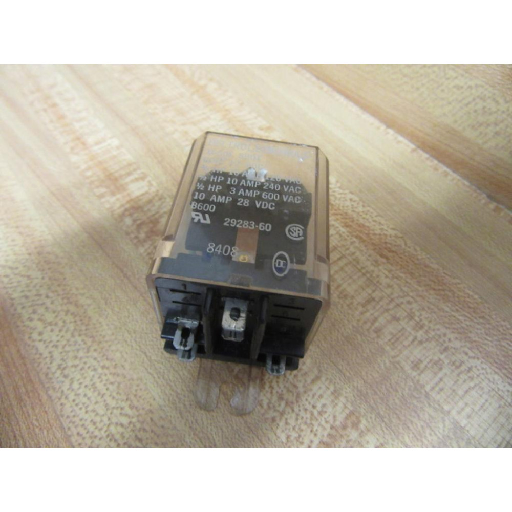 Deltrol 29283-60-12V DC Relay 166DF SPDT 29283-60-12VDC - Used