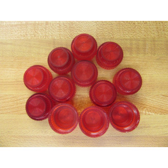 Square D 9001-R31 Red Lens 9001R31 No Gaskets (Pack of 13) - New No Box