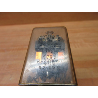 Potter & Brumfield KA-4187-1 AMF Relay KA-4187-1-90V - Used