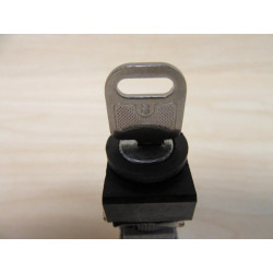 Fuji AH165-JK3C B Keyed Selector Switch AH165JK3CB - Used