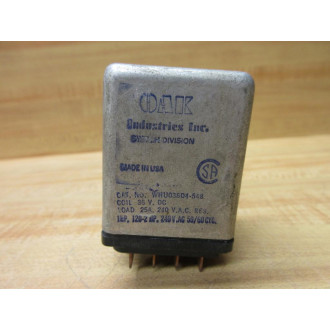 Oak Industries WHU036D4-548 Relay WHU036D4548 - Used