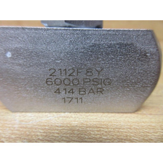 Hoke 2112F8Y Screwed Bonnet Needle Valve - New No Box