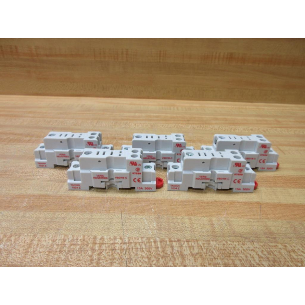 Veris  Industries VBD1B-C Relay Socket 1034Z (Pack of 5) - Used