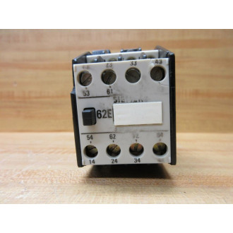 Siemens 3TH8262-0G Control Relay 3TH82620G Cracked Housing - Used