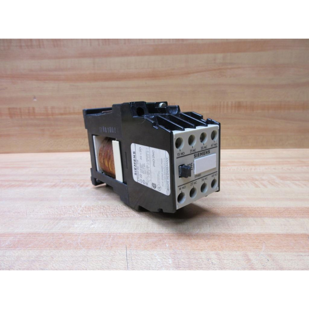 Siemens 3TH8096-0B Control Relay 3TH80960B - Used