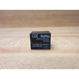 CDE CDR701AFQPL-24V DC Relay CDR701AFQPL-24VDC - New No Box