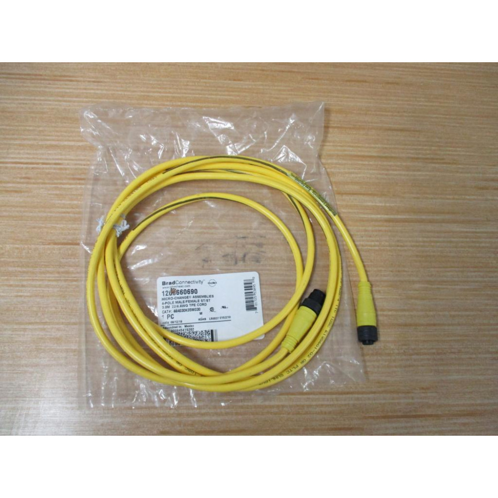 Brad Connectivity 884030K05M030 Molex Micro-Change Cordset 1200660690