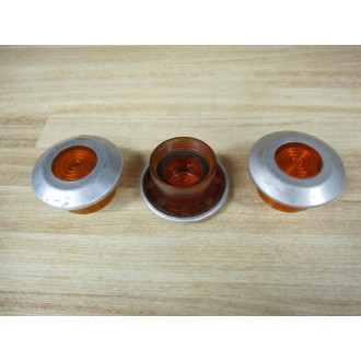 Allen Bradley 800T-N159A Amber Lens Cap 800TN159A (Pack of 3) - Used