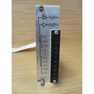 Reliance 0-51831-3 CVTD Voltage Card O-51831-3 - Refurbished