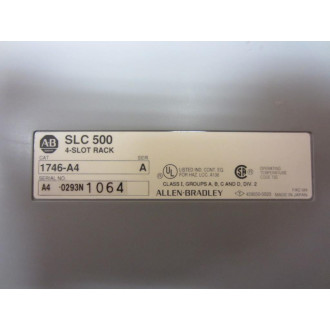 Allen Bradley 1746-A4 4-Slot Rack 1746A4 Ser A - Used