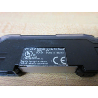 Keyence FS-V31P Photoelectric Amplifier 3 Wire - Used