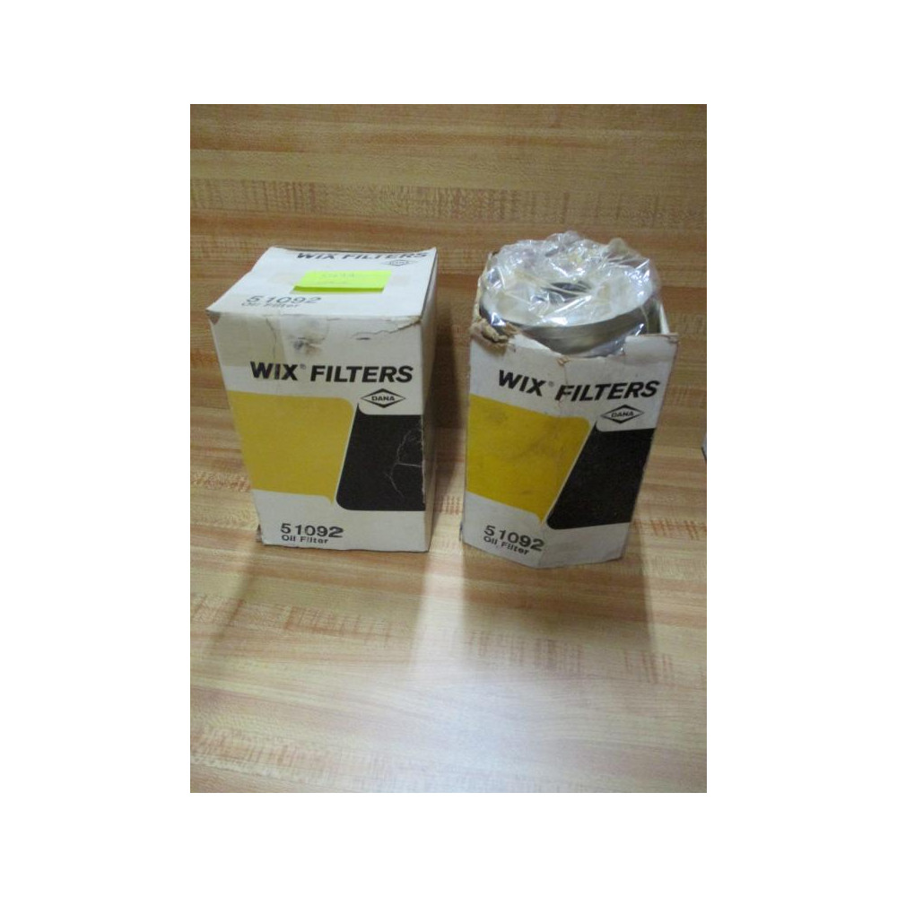 Wix Filters 51092 Napa 1092 Filter (Pack of 2)