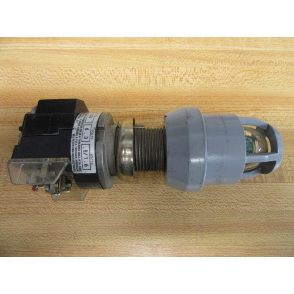 Allen Bradley 800H-PPT16R Pilot Light 800HPPT16R Green - Refurbished