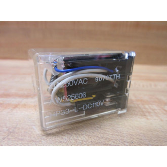 NAiS HP33-L-DC110V Relay AW525606 - New No Box