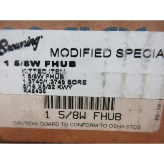 Browning 1 58W FHUB Gear Coupling 2286573 1.3740