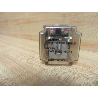 Potter & Brumfield KRP11A-240V Relay KRP11A240V - Used