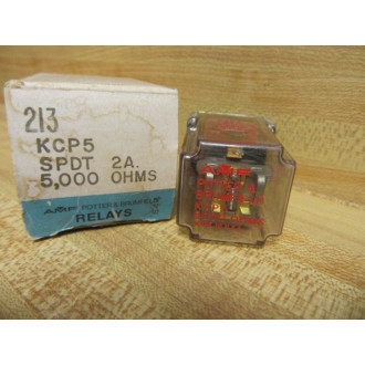 Potter & Brumfield KCP5-5000 Relay KCP5-5000 OHMS