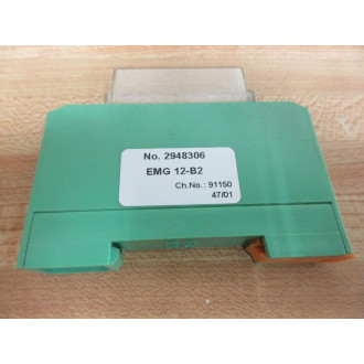 Phoenix Contact EMG 12-B2 Panel Accessory EMG12B2 - Used