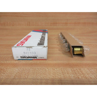 Sylvania 341550 Miniature Lamp Light Bulbs 81 (Pack of 10)