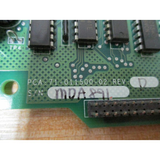 Parker 61-011499-02 Compumotor Circuit Board PCA:71-011500-02 Rev. D - Used