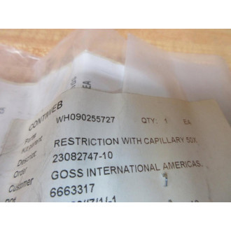 Contiweb WH.090255727 Restrictor WH090255727