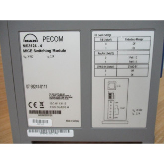 Man Roland MS3124-4 Mice Switching Module MS31244 - New No Box