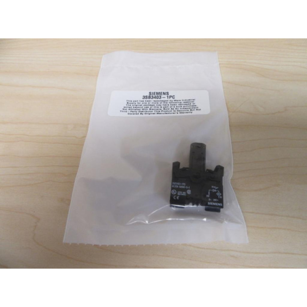 Siemens 3SB3403-1PC Lamp Holder 3SB34031PC