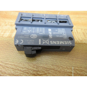 Siemens 3RV2901-1E Auxiliary Contact 3RV29011E - Used