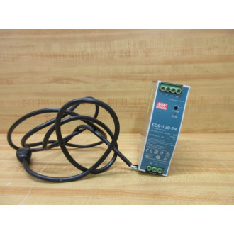 Mean Well EDR-120-24 Power Supply EDR12024 - Used