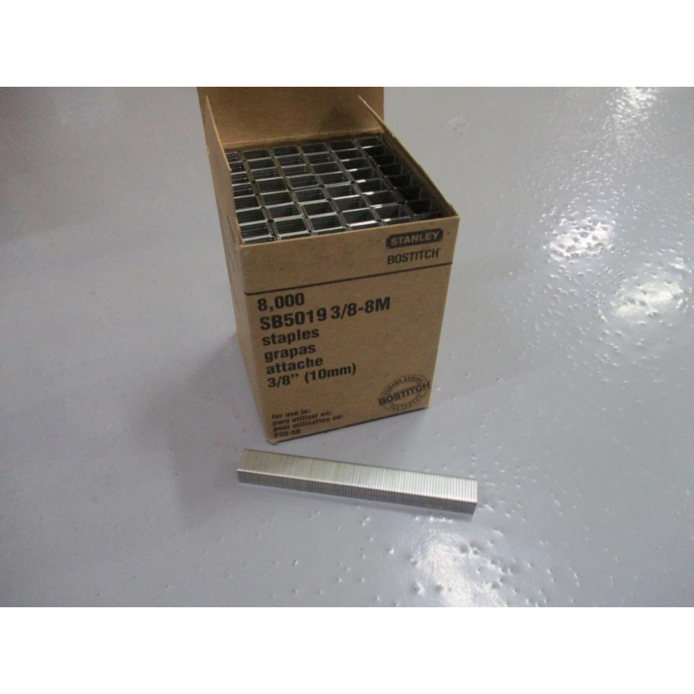 Bostitch SB501938-8M Staples 38" (Pack of 8)