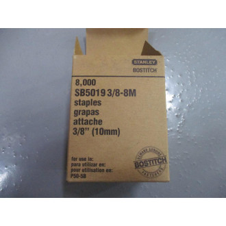 Bostitch SB501938-8M Staples 38" (Pack of 8)