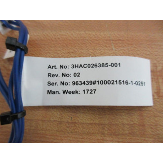 ABB 3HAC026385-001 Wiring Harness 3HAC026385001 - Used