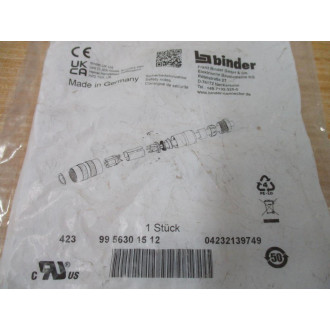 Binder 99-5630-15-12 Connector 9956301512